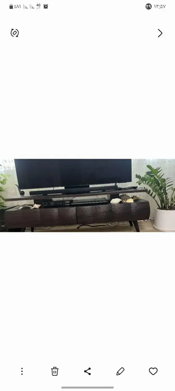 میز تی وی تمیزو نو|میز تلویزیون|خرمآباد, |دیوار