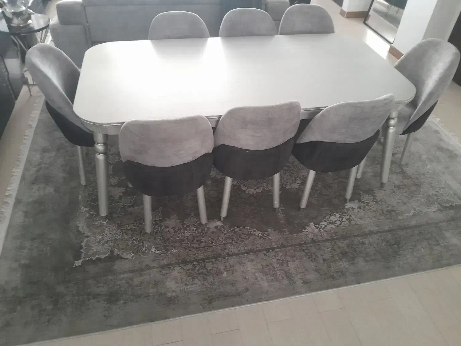 میزناهارخوری۸نفره|میز و صندلی غذاخوری|الوند, |دیوار