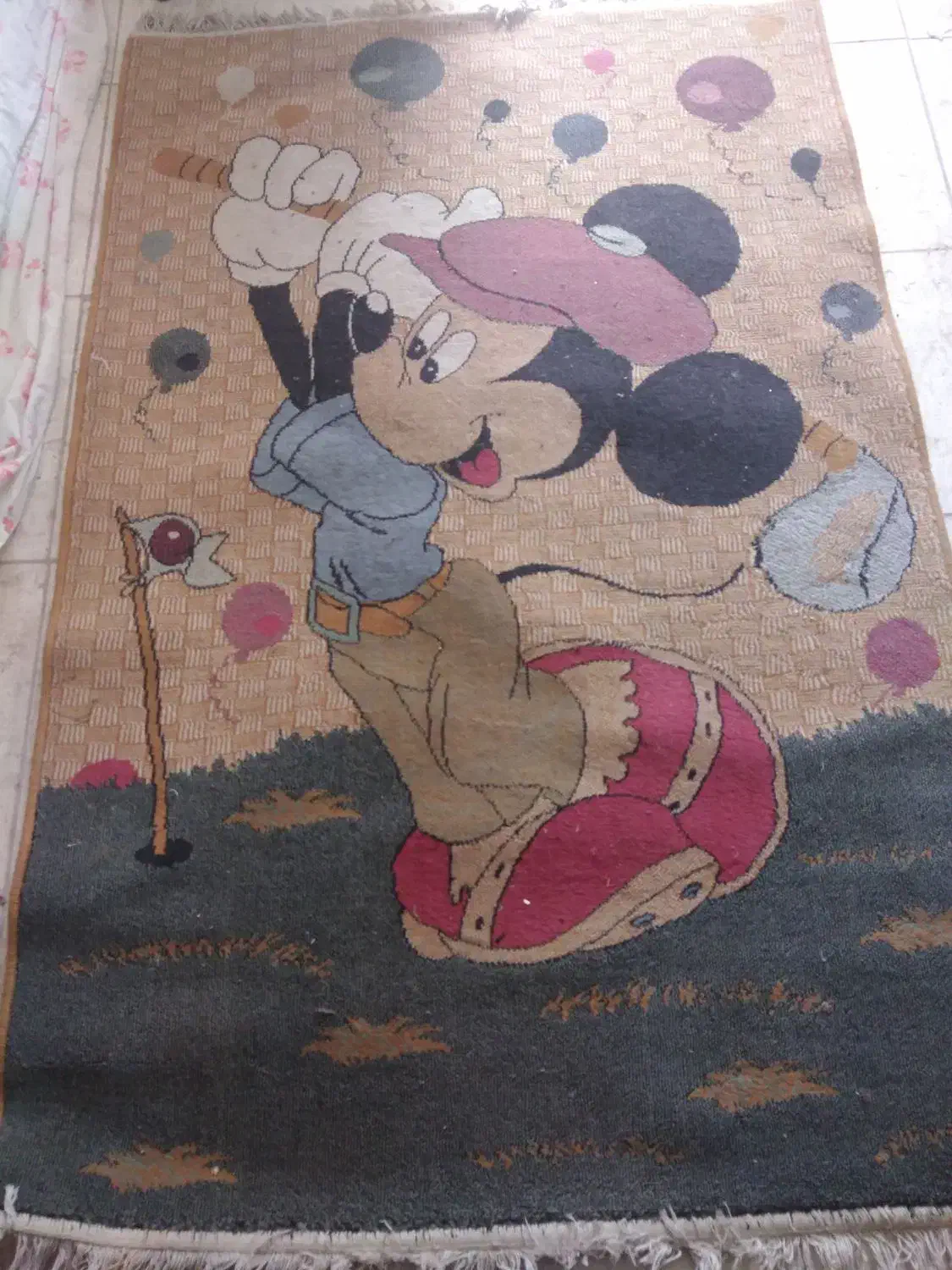 قالی کودک|فرش|شیراز, فخرآباد (دروازه کازرون)|دیوار