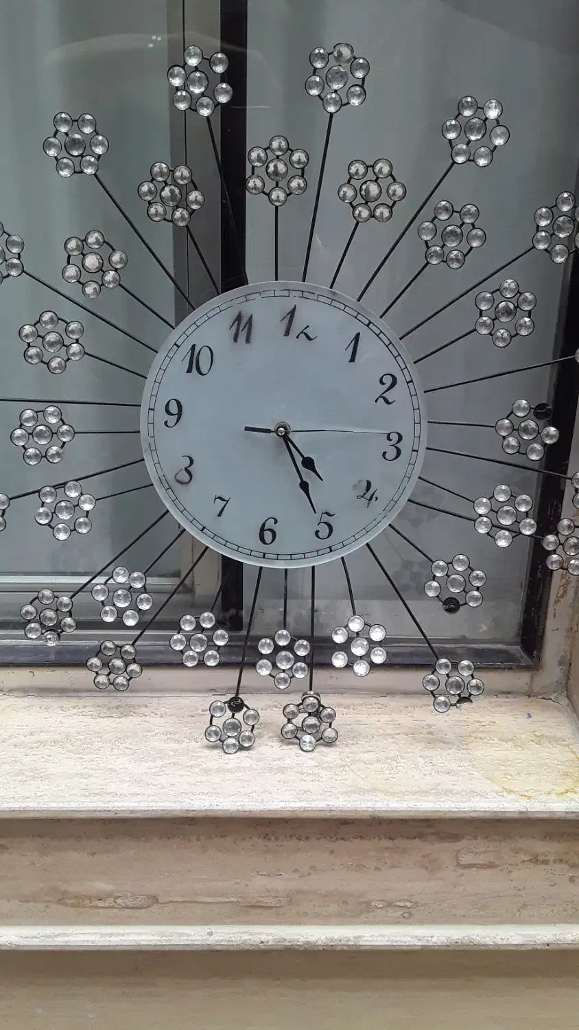 ساعت نگینی|ساعت دیواری و تزئینی|اردبیل, |دیوار