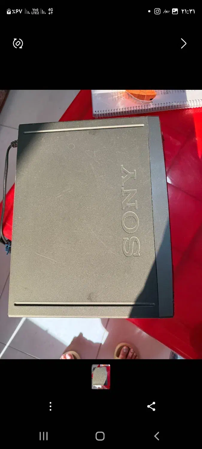 ویدیو سونی لصل ژاپن|پخشکننده DVD و ویدیو|برازجان, |دیوار