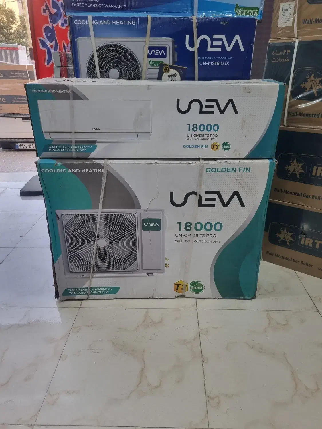 کولر  ۱۸۰۰۰ یونیوا t3 پرو|کولر گازی و فن‌کوئل|اسلام‌شهر, مطهری|دیوار