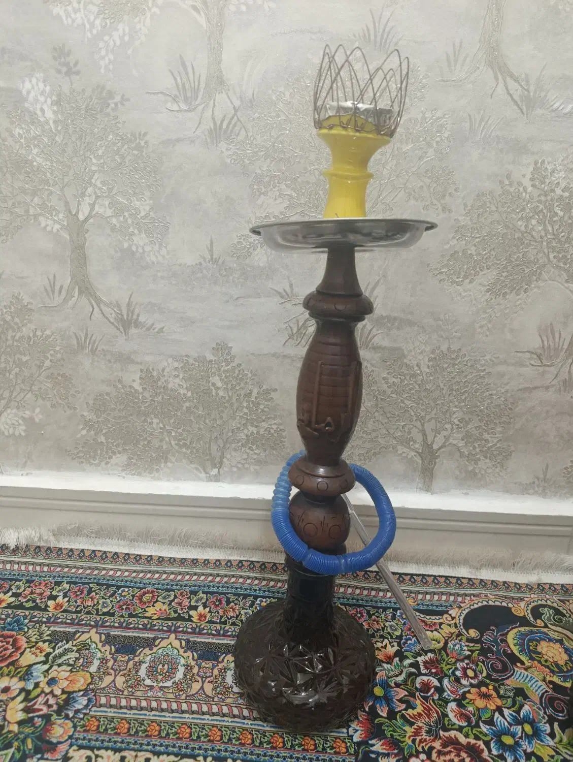 قلیان|صنایع دستی و سایر لوازم تزئینی|قم, قلعه کامکار|دیوار