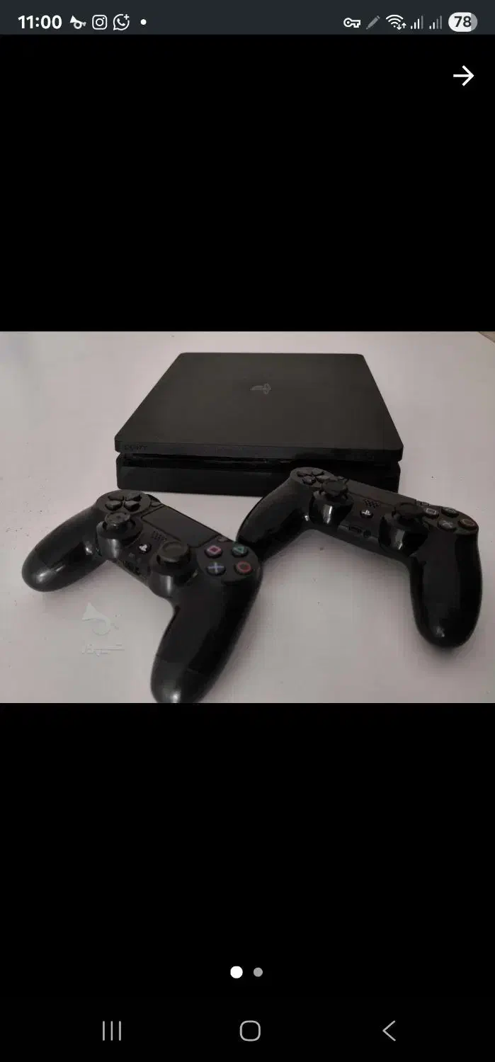 ps4 اسلیم ۱ ترابایت دو دسته کپی خور|کنسول، بازی ویدئویی و آنلاین|بابل, |دیوار