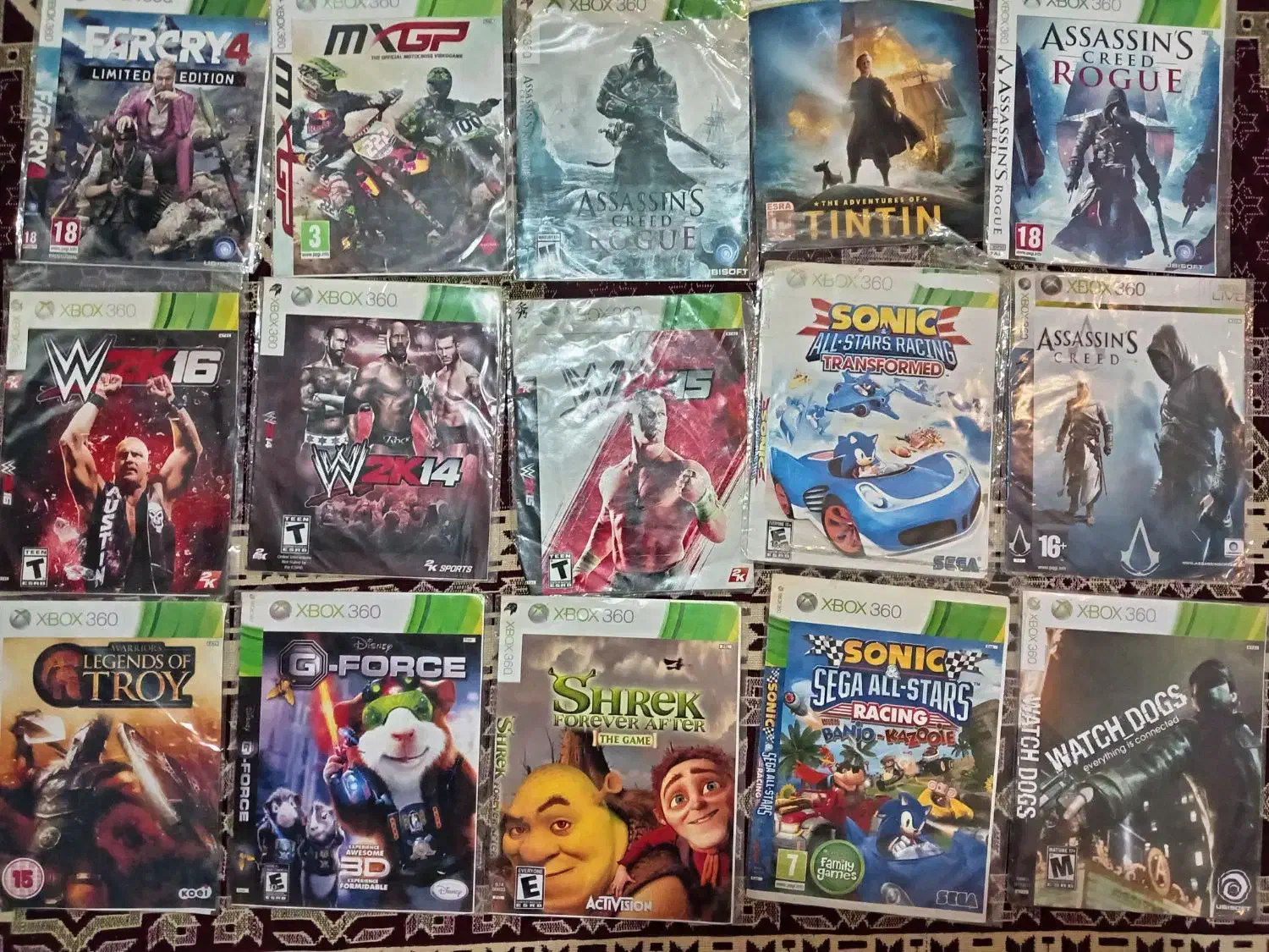 سی دی بازی ایکس باکس ۳۶۰|کنسول، بازی ویدئویی و آنلاین|تهران, کیانشهر|دیوار