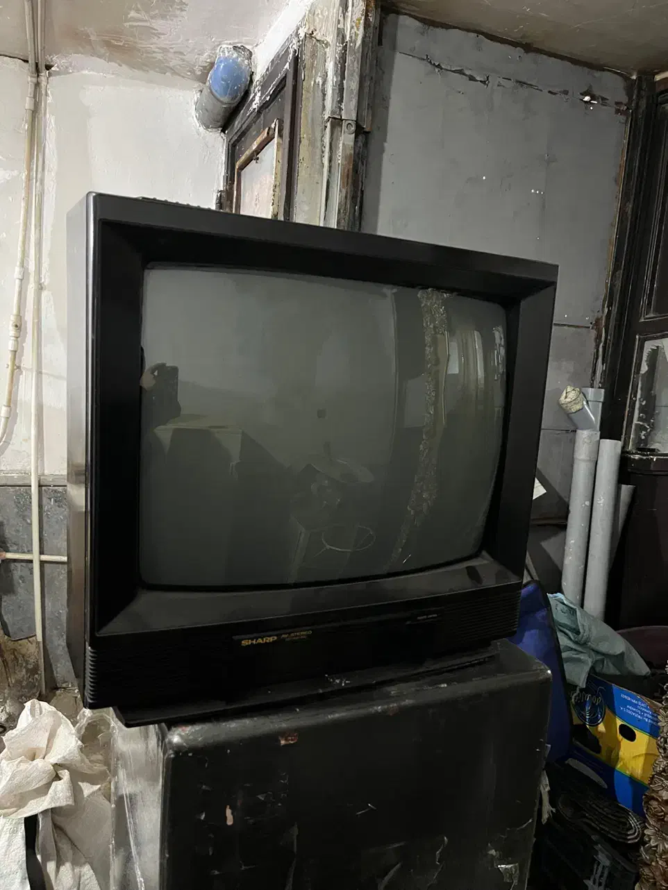 تلوزیون قدیمی آنتیک|تلویزیون و پروژکتور|تبریز, |دیوار