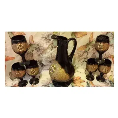 جام شراب ولیوان|ظروف سرو و پذیرایی|کارون, |دیوار