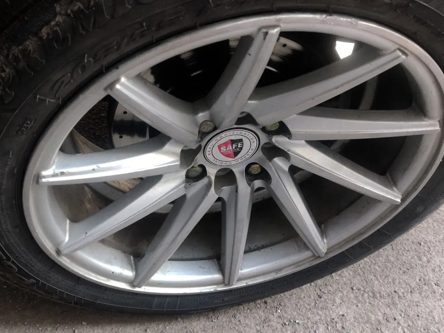 رینگ و لاستیک اسپرت ووسن ۱۶|قطعات یدکی و لوازم جانبی|میرجاوه, |دیوار