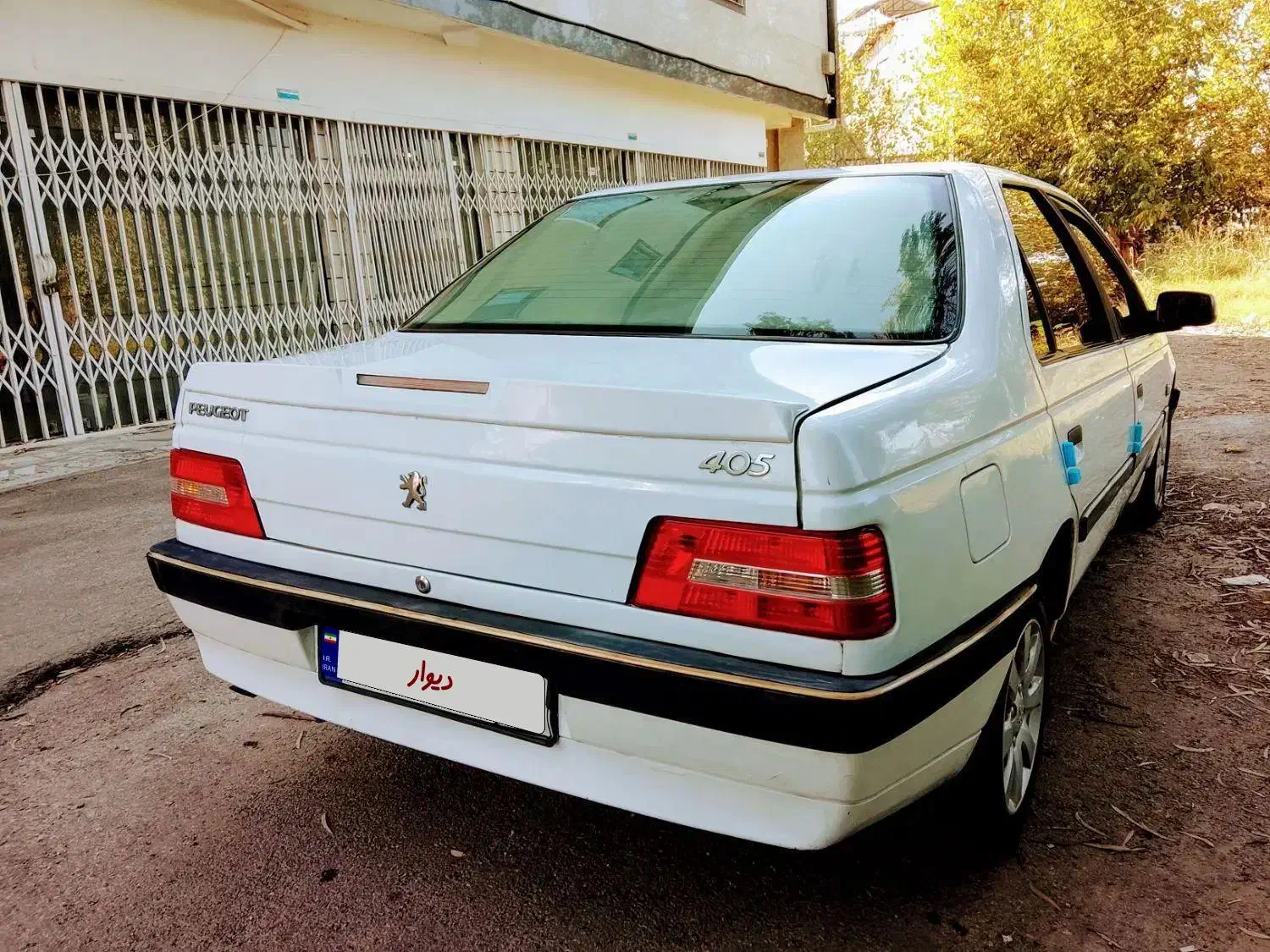 پژو۴۰۵slx تیو فایو .مدل ۹۵|خودرو سواری و وانت|ساری, |دیوار