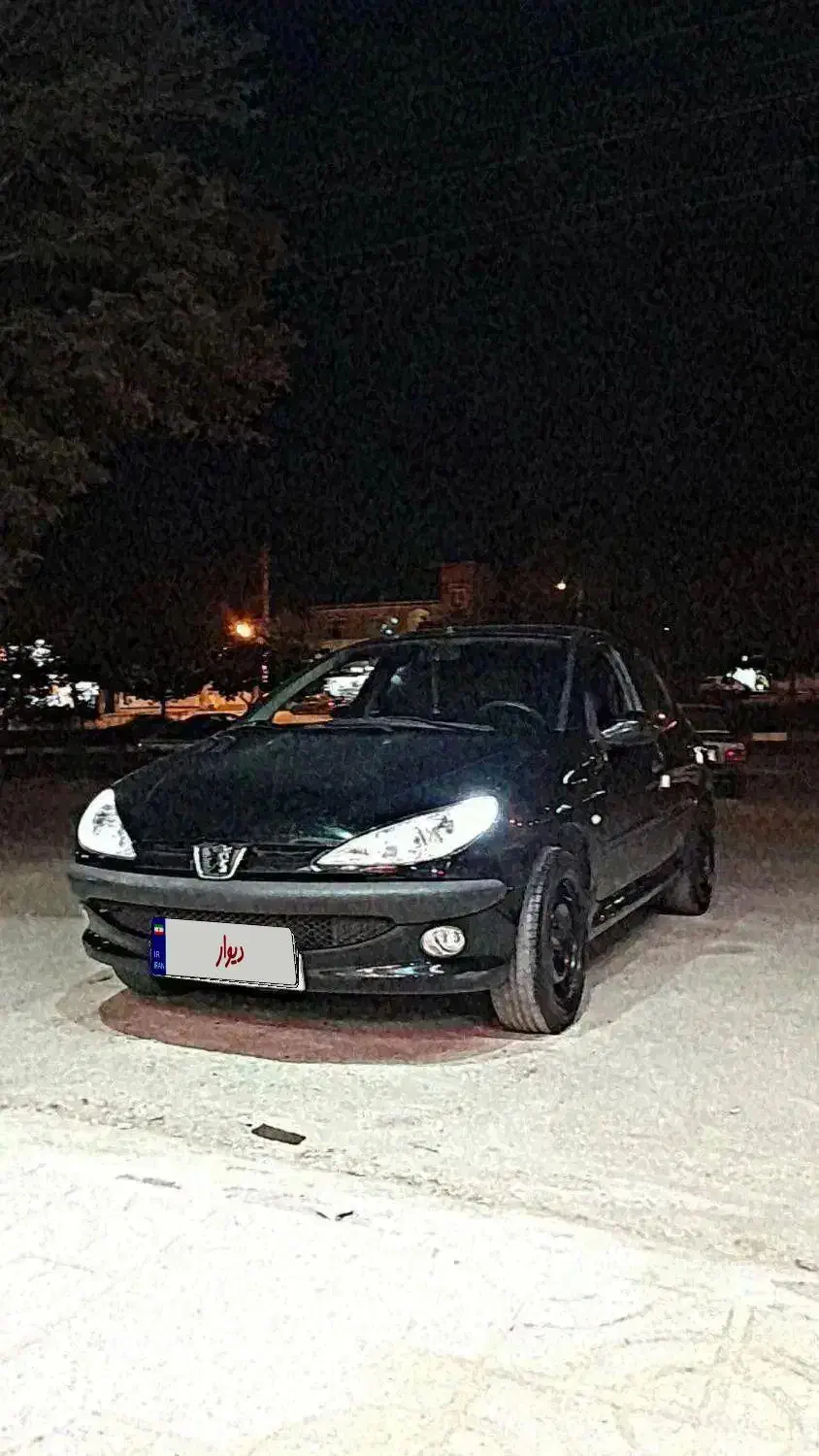 ۲۰۶ مشکی مدل ۸۳|خودرو سواری و وانت|مشهد, چهاربرج|دیوار