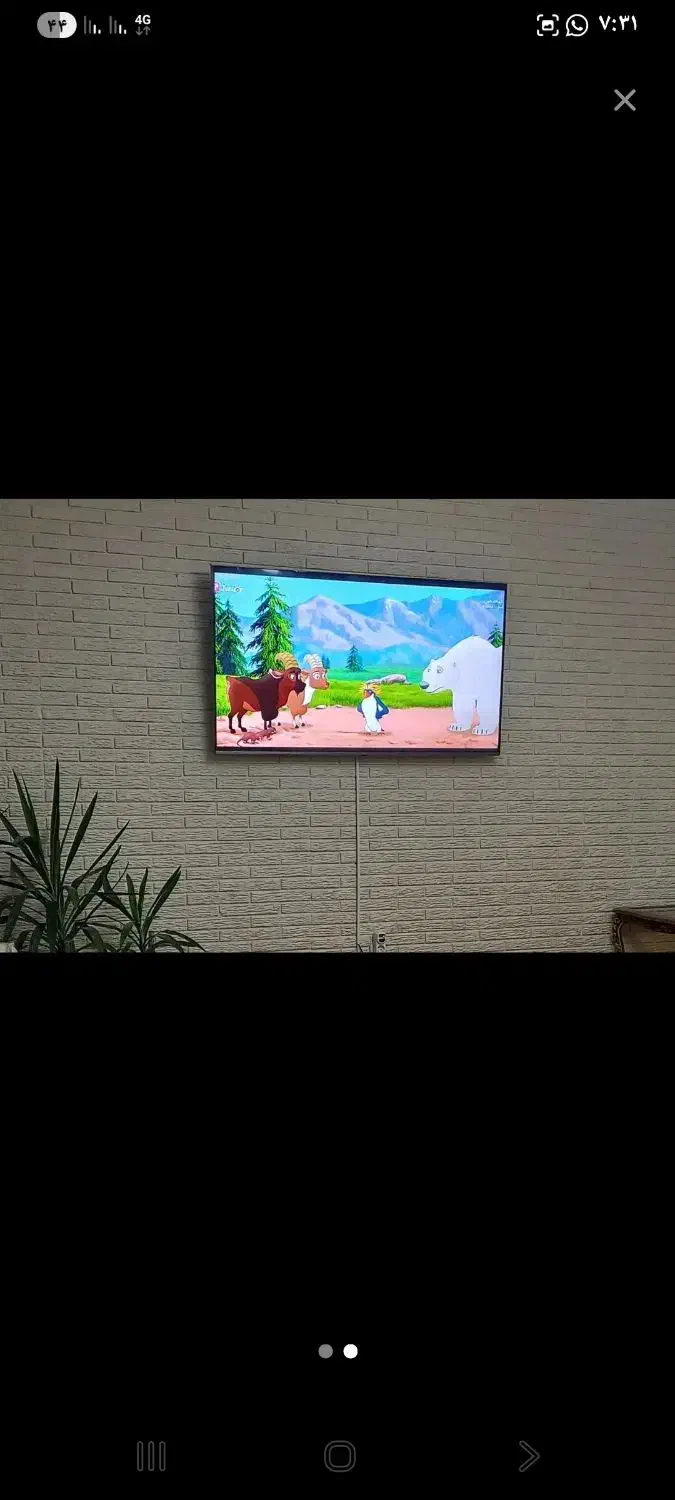 ال ای دی 42 اینچ الجی نو|تلویزیون و پروژکتور|لردگان, |دیوار