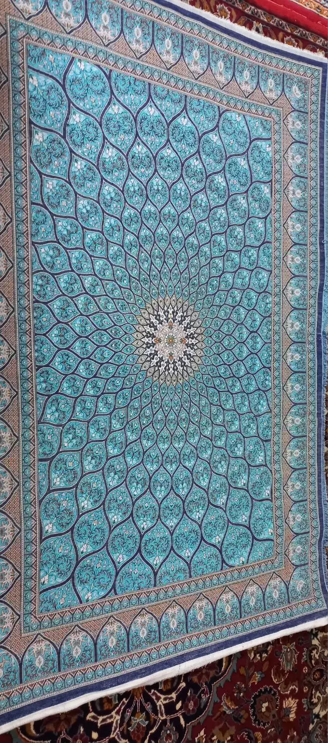 فرش دستباف ابریشم|فرش|صباشهر, |دیوار