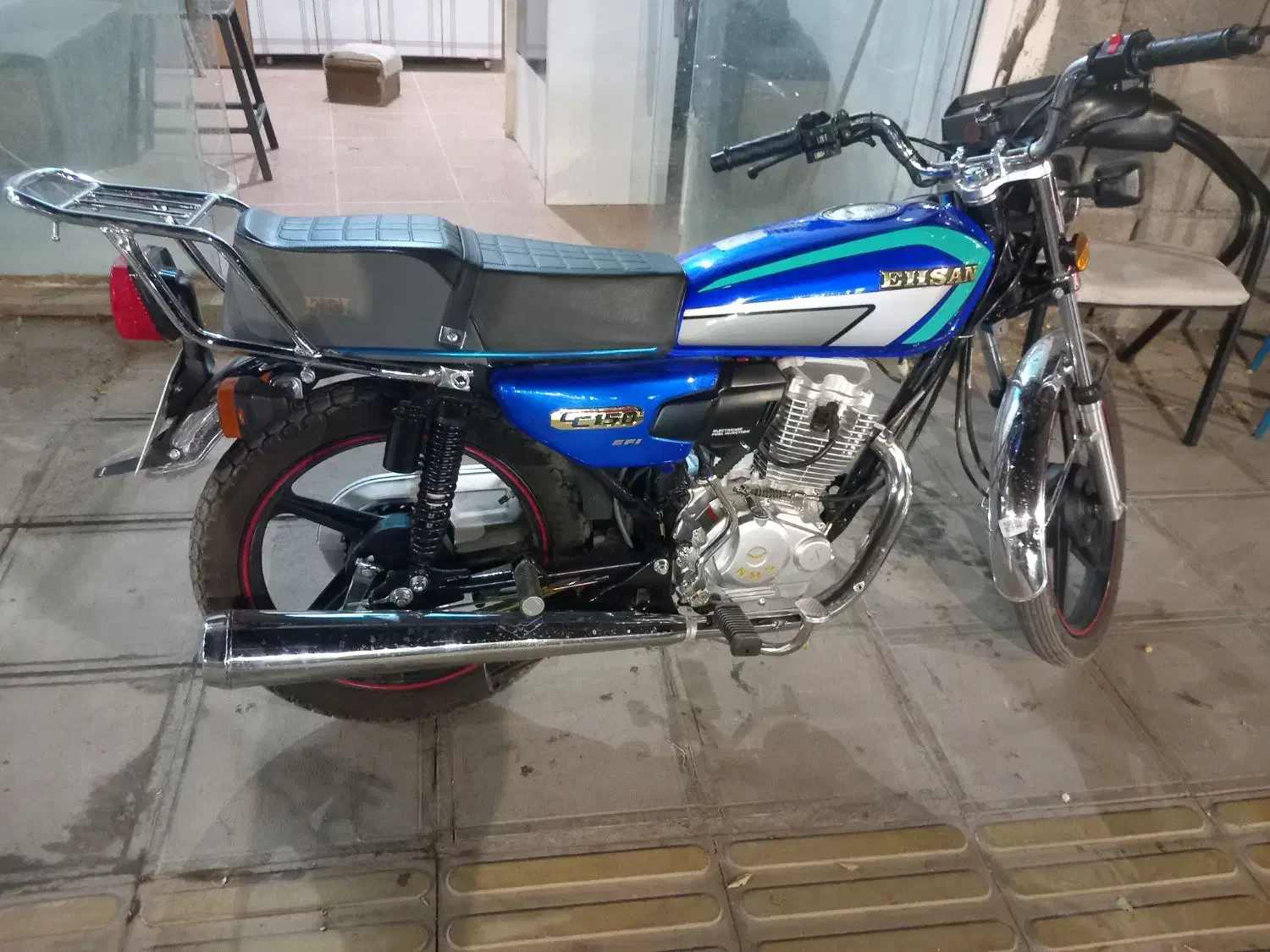 موتور احسان ۱۵۰ تمیز سالم|موتورسیکلت|بردسکن, |دیوار