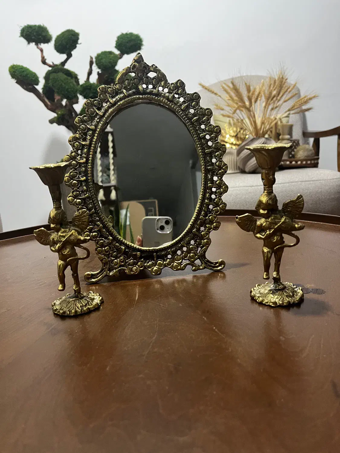 ظروف برنز|صنایع دستی و سایر لوازم تزئینی|اسلام‌شهر, سیمرغ|دیوار