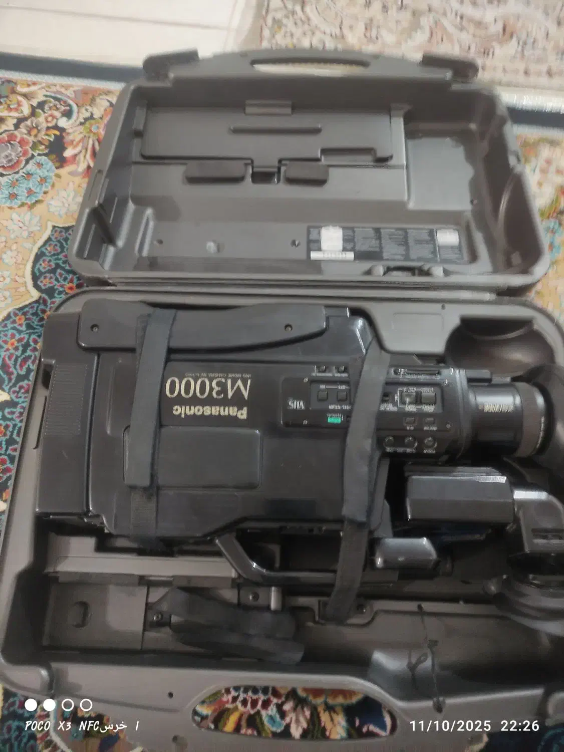 دوربین فیلمبرداری پاناسونیک vhs m3000|دوربین عکاسی و فیلمبرداری|شهریار, رضی آباد بالا|دیوار