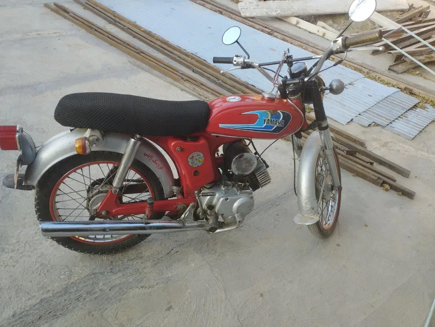 یاماها 100|موتورسیکلت|قزوین, |دیوار