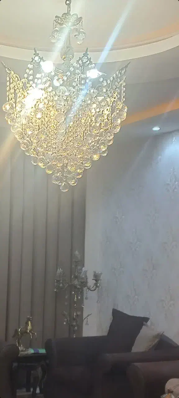 لوستر برنج|لوستر و چراغ آویز|خمین, |دیوار