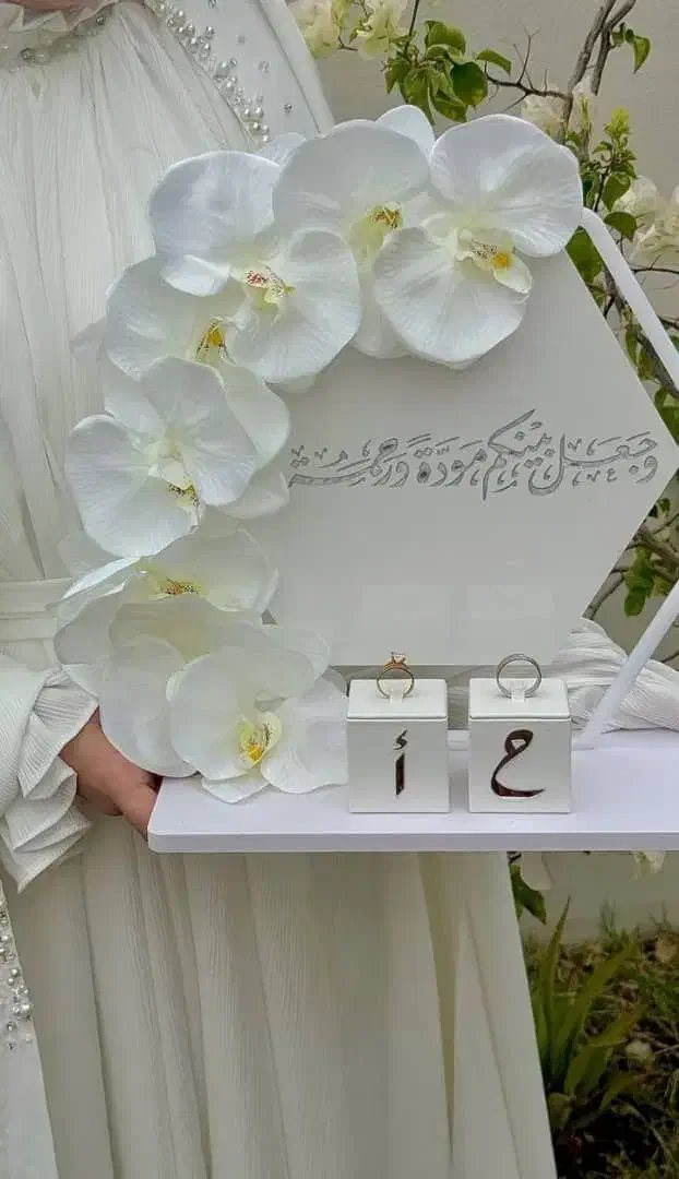 دسته گل واستند عروس|گل مصنوعی|اهواز, کمپلو جنوبی|دیوار