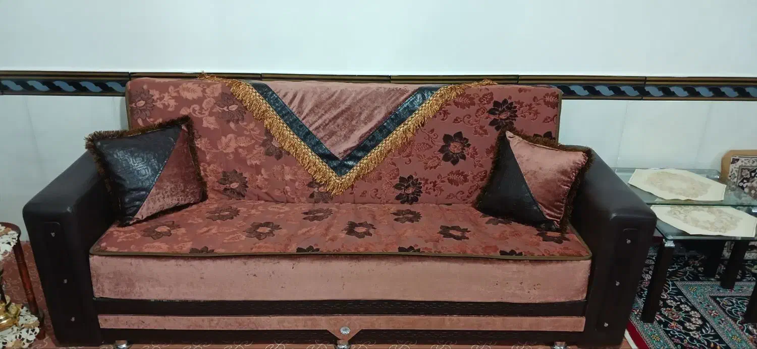 مبل ۱۰نفره بامیزوسط|مبلمان خانگی و میز عسلی|آبگرم, |دیوار