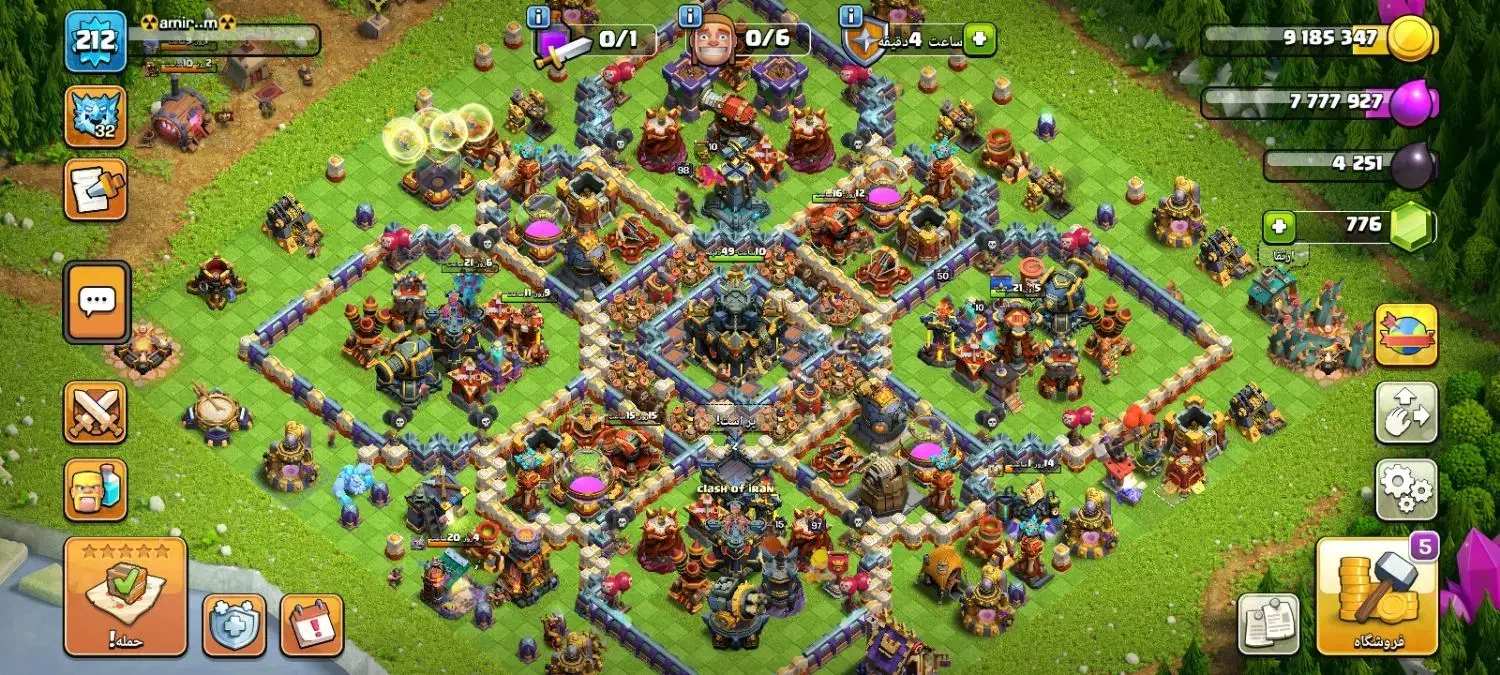 اکانت تان ۱۷ کلش|کنسول، بازی ویدئویی و آنلاین|لنگرود, |دیوار