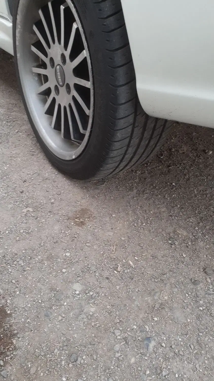 رینگ ۱۷ اسپرت با لاستیک|قطعات یدکی و لوازم جانبی|رشت, خرسندی|دیوار