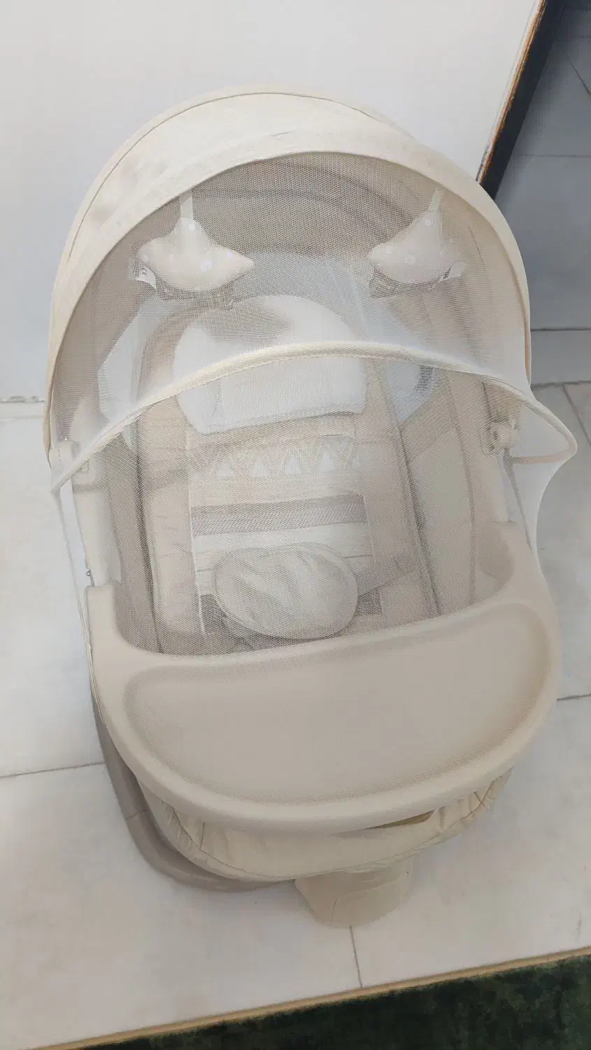 گهواره برقی موزیکال نونوبدون استفاده|اسباب و اثاث بچه|بهارستان, |دیوار