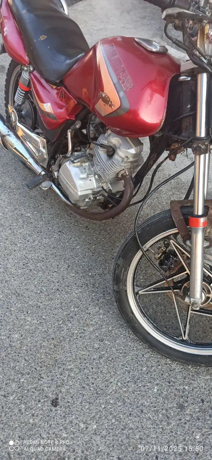 موتور پلاک قدیم باکارت موتور موجود هست ۱۵۰ cc|موتورسیکلت|گرگان, |دیوار