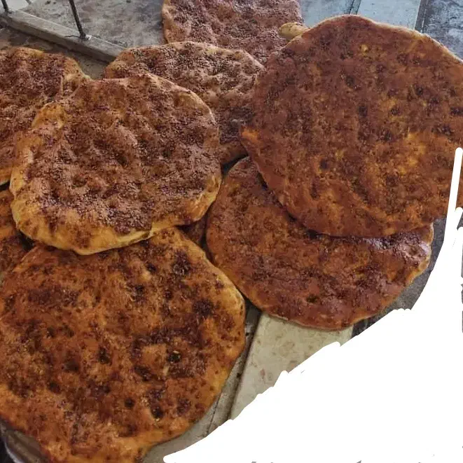 با سلام پخت نان به صورت دست موزی|خوردنی و آشامیدنی|بروجن, |دیوار
