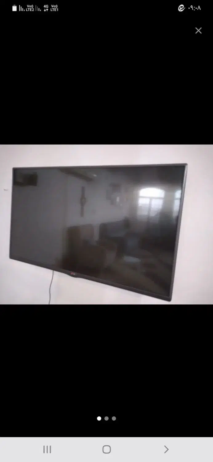 ال ای دی ۴۲ اینچ LG|تلویزیون و پروژکتور|قم, بکایی|دیوار