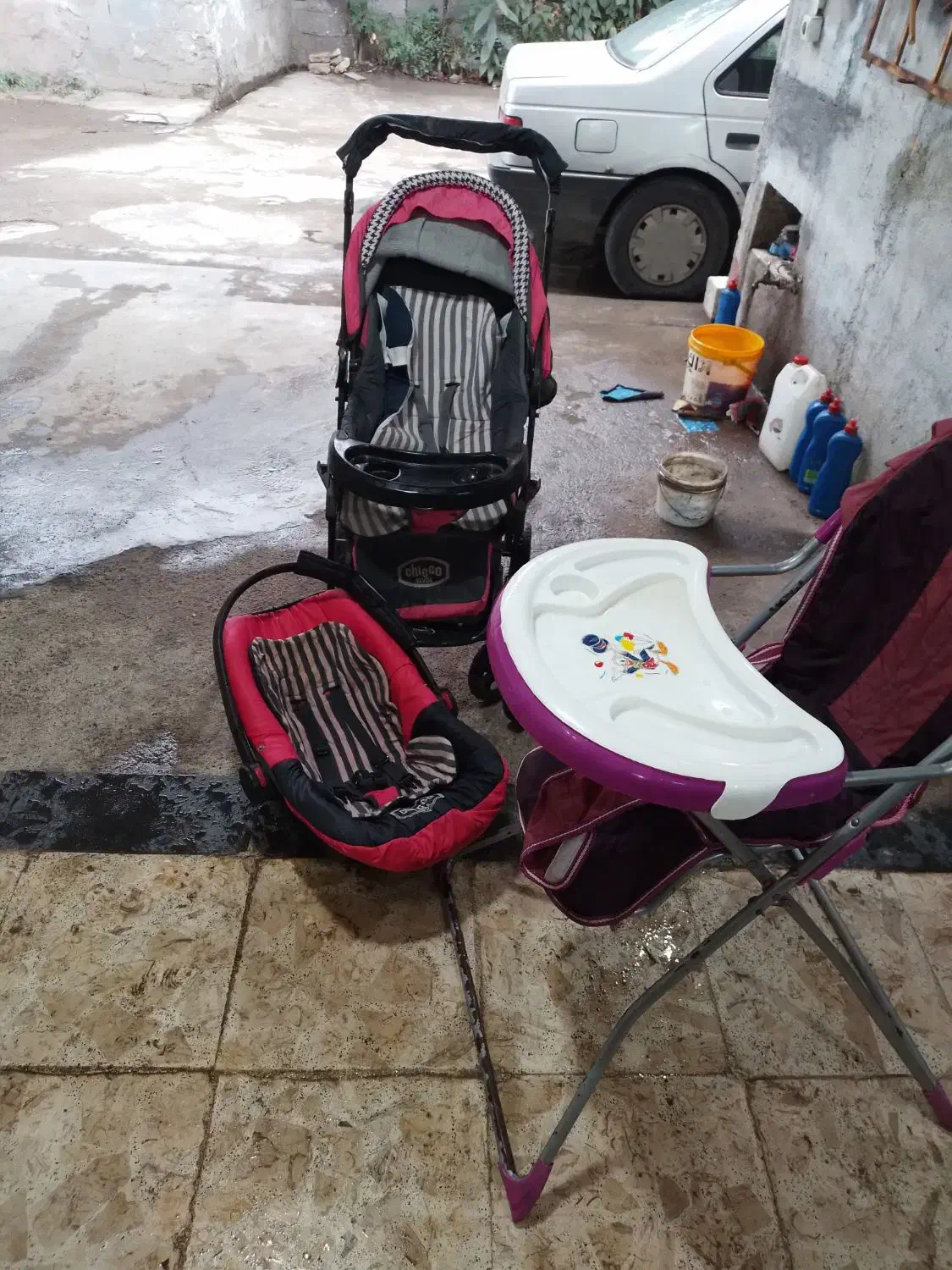 لوازم سیسمونی یا کلاسکه|کالسکه و لوازم جانبی|رشت, حومه رشت|دیوار