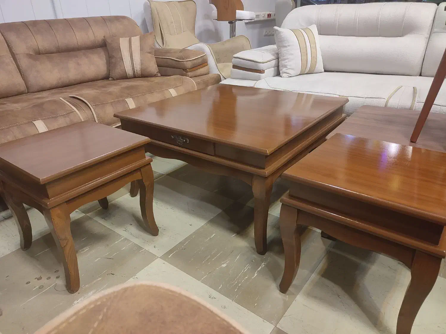 جلومبلی عسلی به قیمت تولید|مبلمان خانگی و میز عسلی|خلخال, |دیوار