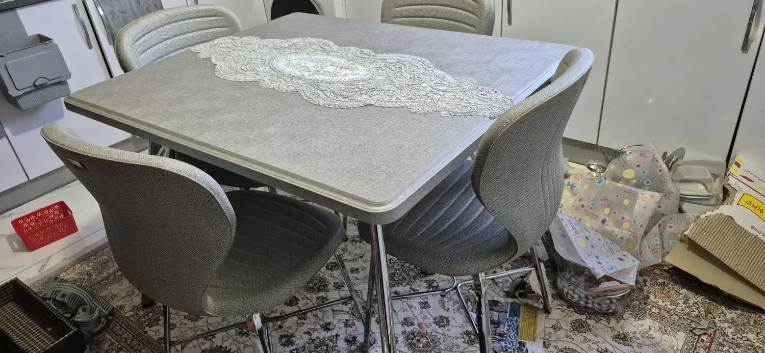 میز ناهارخوری ۴نفره|میز و صندلی غذاخوری|ورامین, ورامین|دیوار