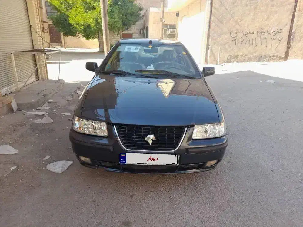 سمند LXEF7 مدل ۹۶ آبی متالیک|خودرو سواری و وانت|شوشتر, |دیوار