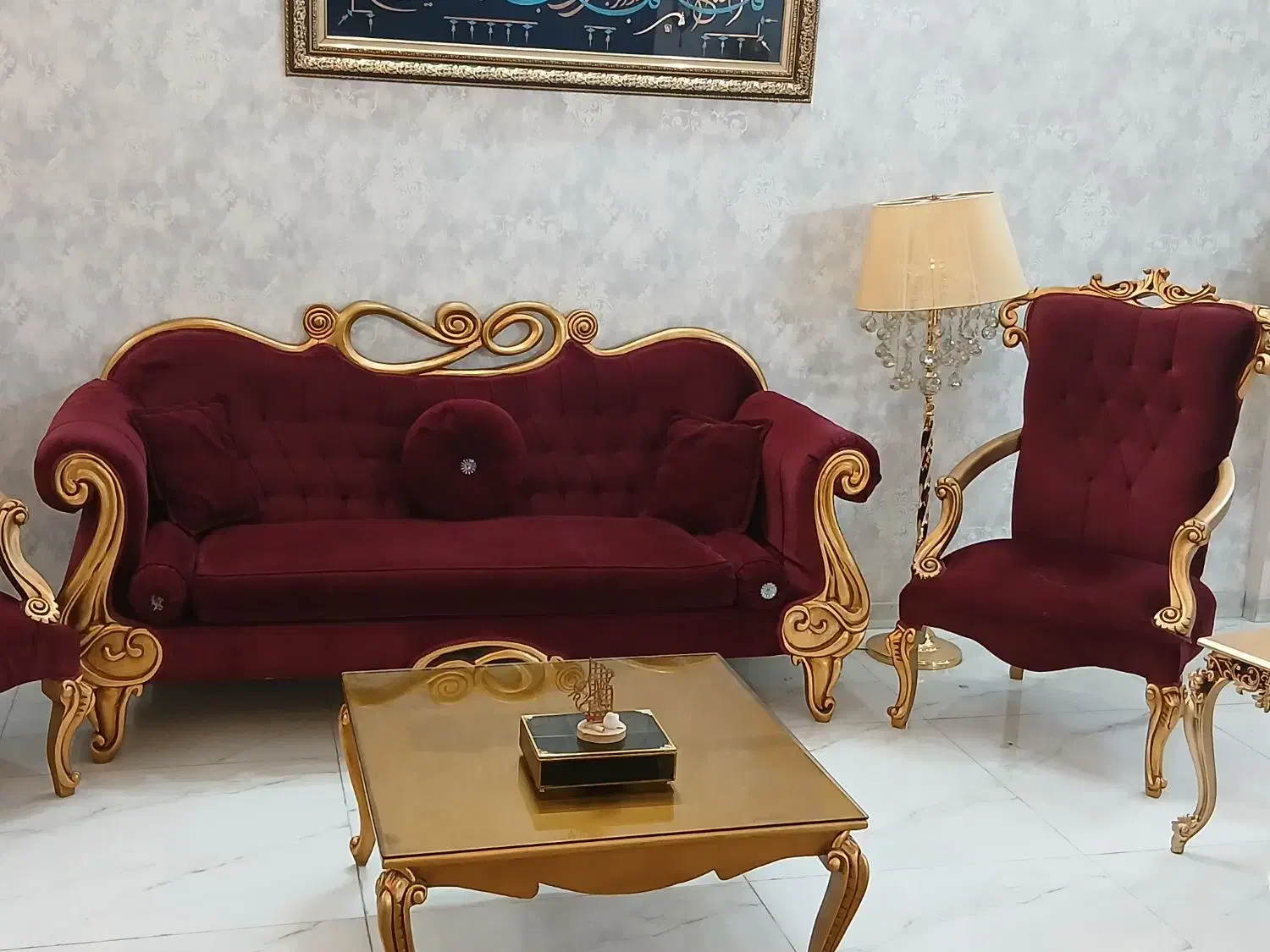 مبلمان نیمه استیل|مبلمان خانگی و میز عسلی|مشهد, زمانه|دیوار