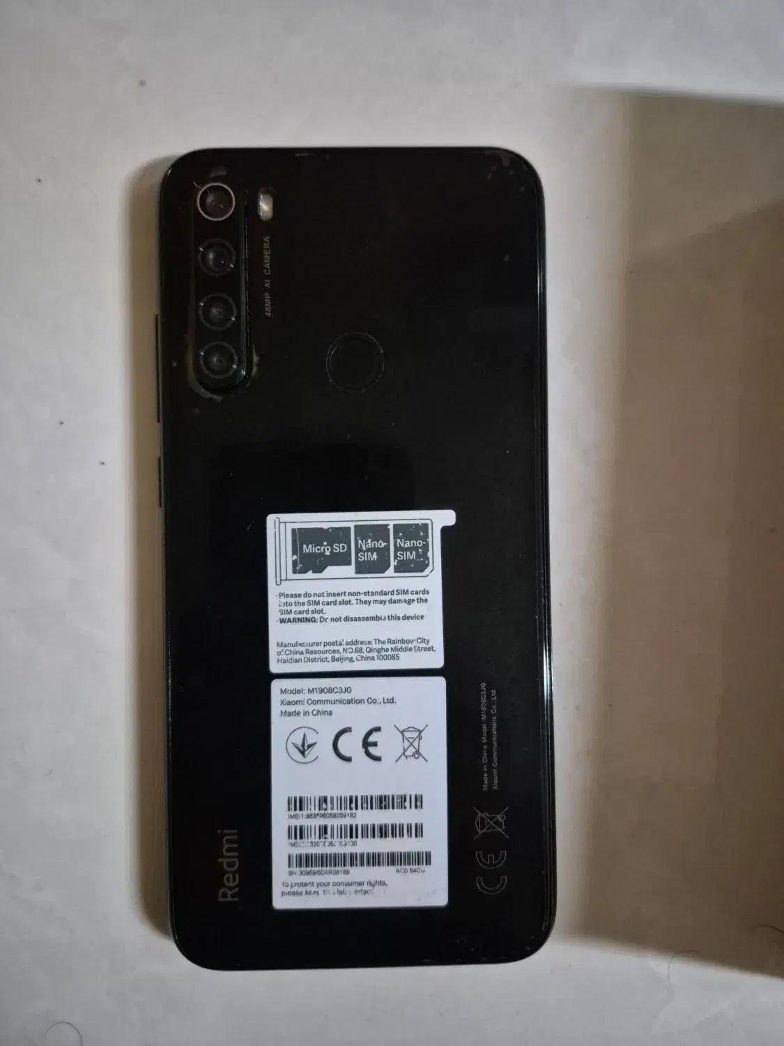 xiaomi redmi note 8|موبایل|تهران, بلوار کشاورز|دیوار