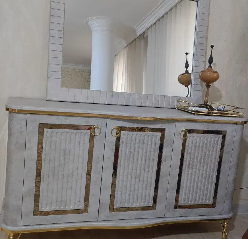 آینه کنسول  میزTV|بوفه، ویترین، کنسول|صفادشت, |دیوار