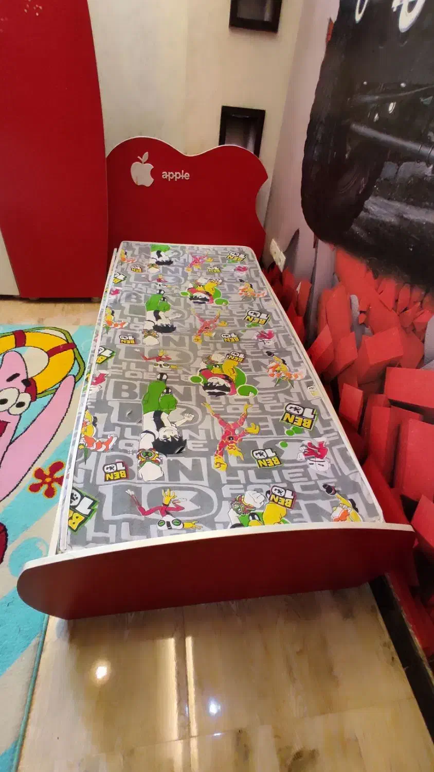 سرویس تخت|تخت و سرویس خواب|مشهد, کوشش|دیوار