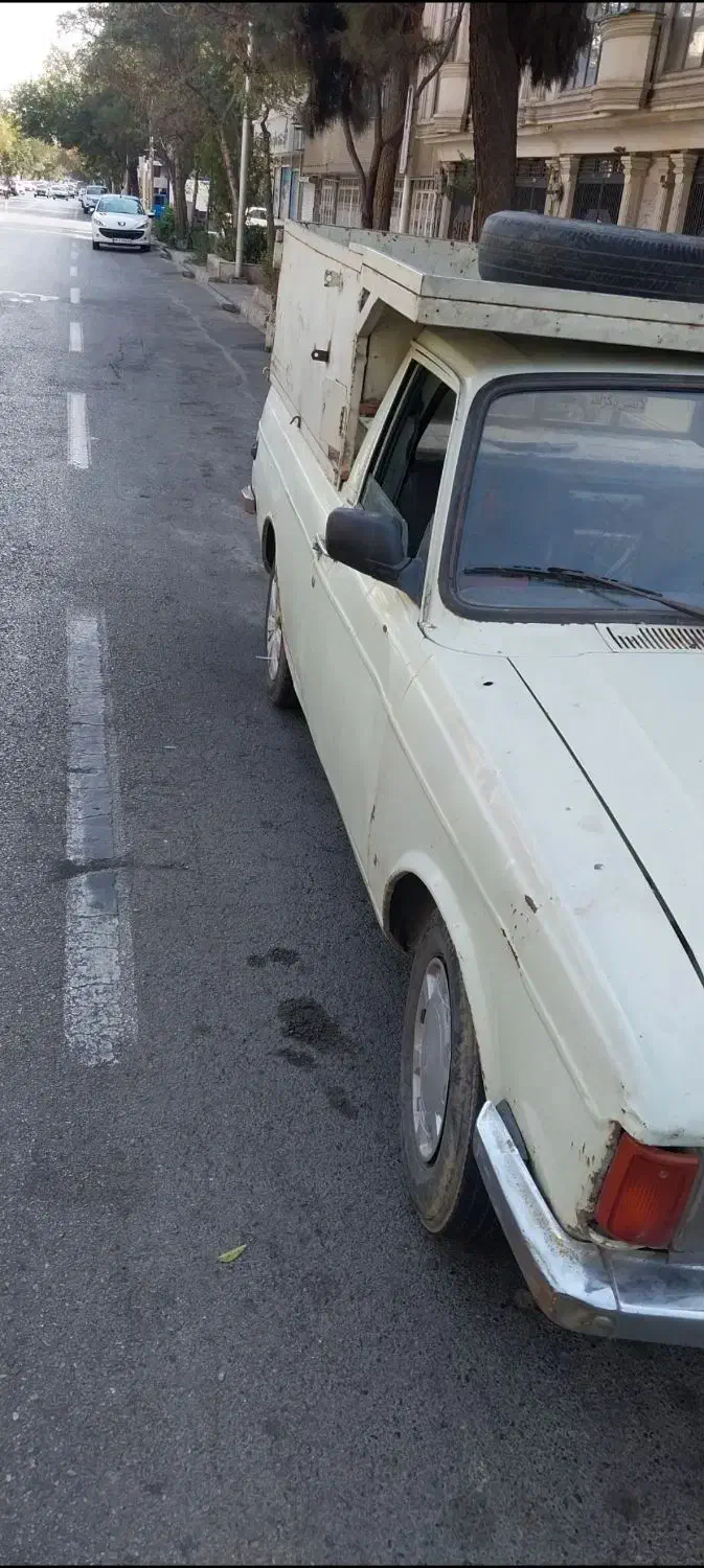 پیکان وانت مدل 86 دوگانه کارخانه معاوضه با سواری|خودرو سواری و وانت|رضویه, |دیوار