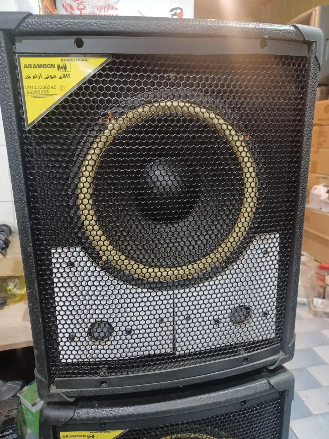 اکو *باند ساب تیوتر 10 اینچ یک جفت 250w|سیستم صوتی خانگی|تهران, باشگاه نفت|دیوار