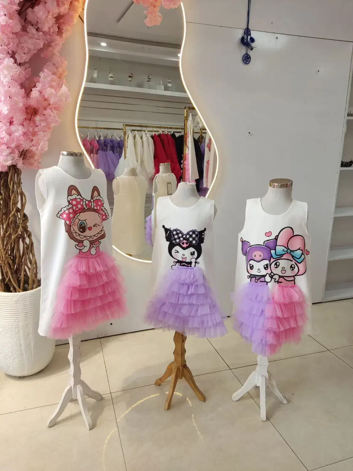 پیراهن شخصیتی لبوبو .کرومی .ملودی|کفش و لباس بچه|همدان, |دیوار