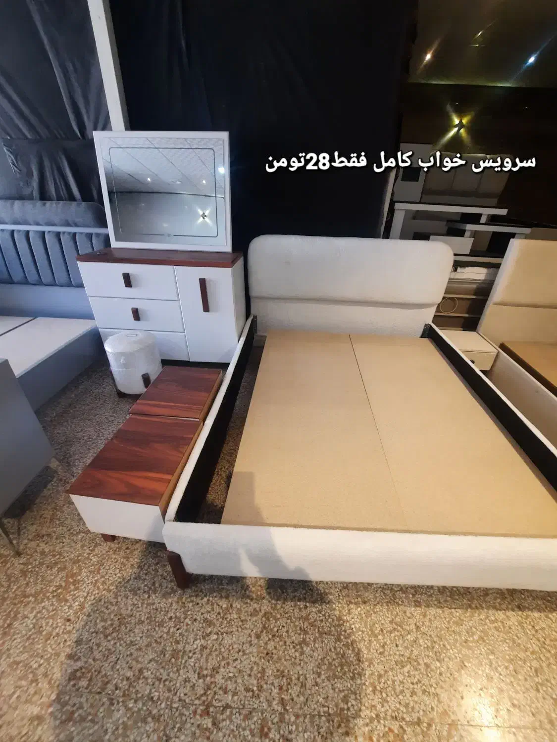 تخت و سرویس خواب|تخت و سرویس خواب|شیراز, شهرک گلها|دیوار