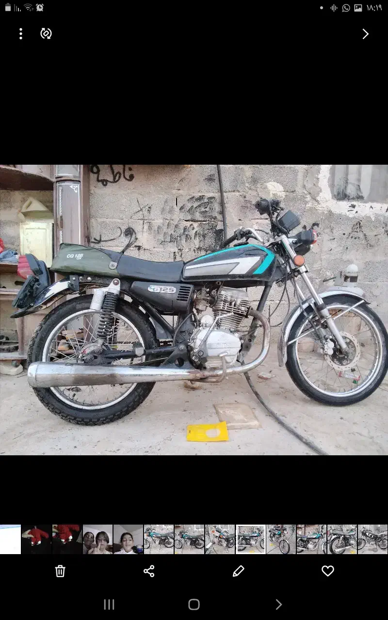 موتور احسان ۲۰۰مدل۹۵|موتورسیکلت|بستک, |دیوار