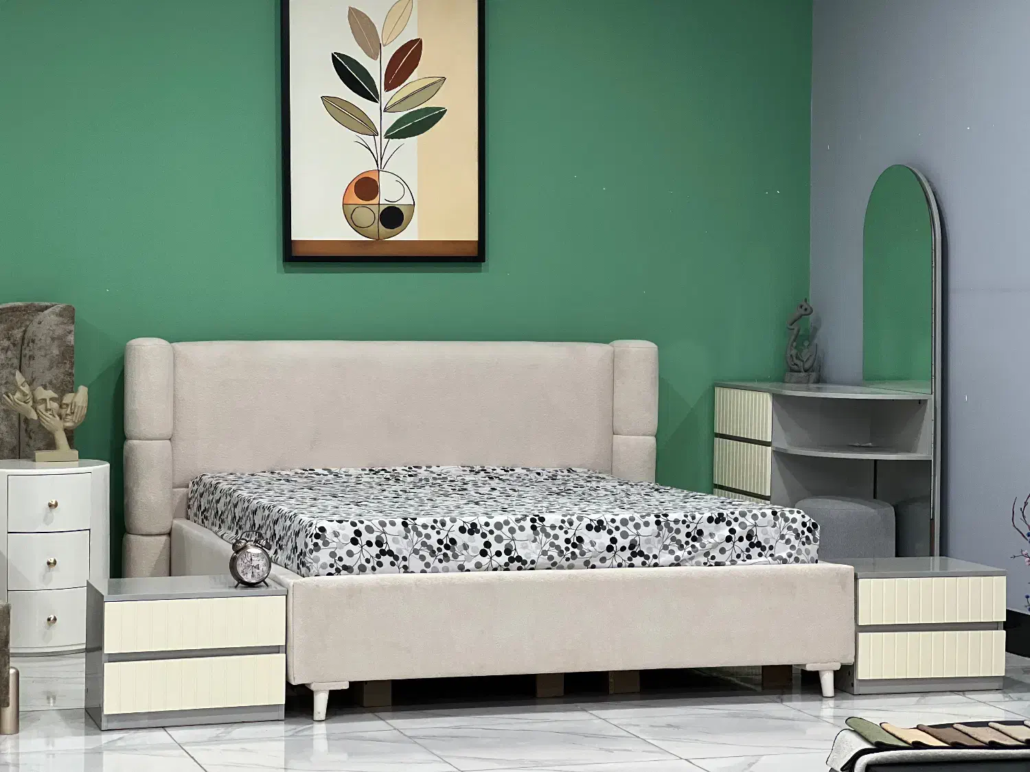 سرویس خواب|تخت و سرویس خواب|آق قلا, |دیوار