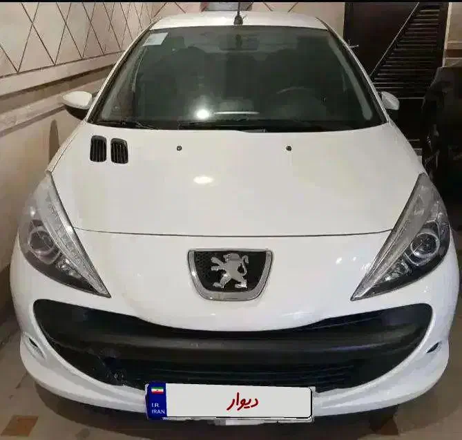 207 فول مدل 1400 تیو فایو بدون رنگ و لیسه کارمندی|خودرو سواری و وانت|کرمانشاه, |دیوار