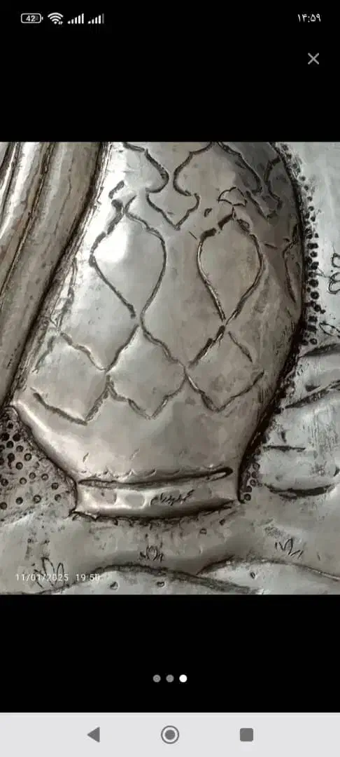 تابلو مس قلم مهردار|کلکسیون اشیاء عتیقه|فولادشهر, مسکن مهر فولادشهر|دیوار