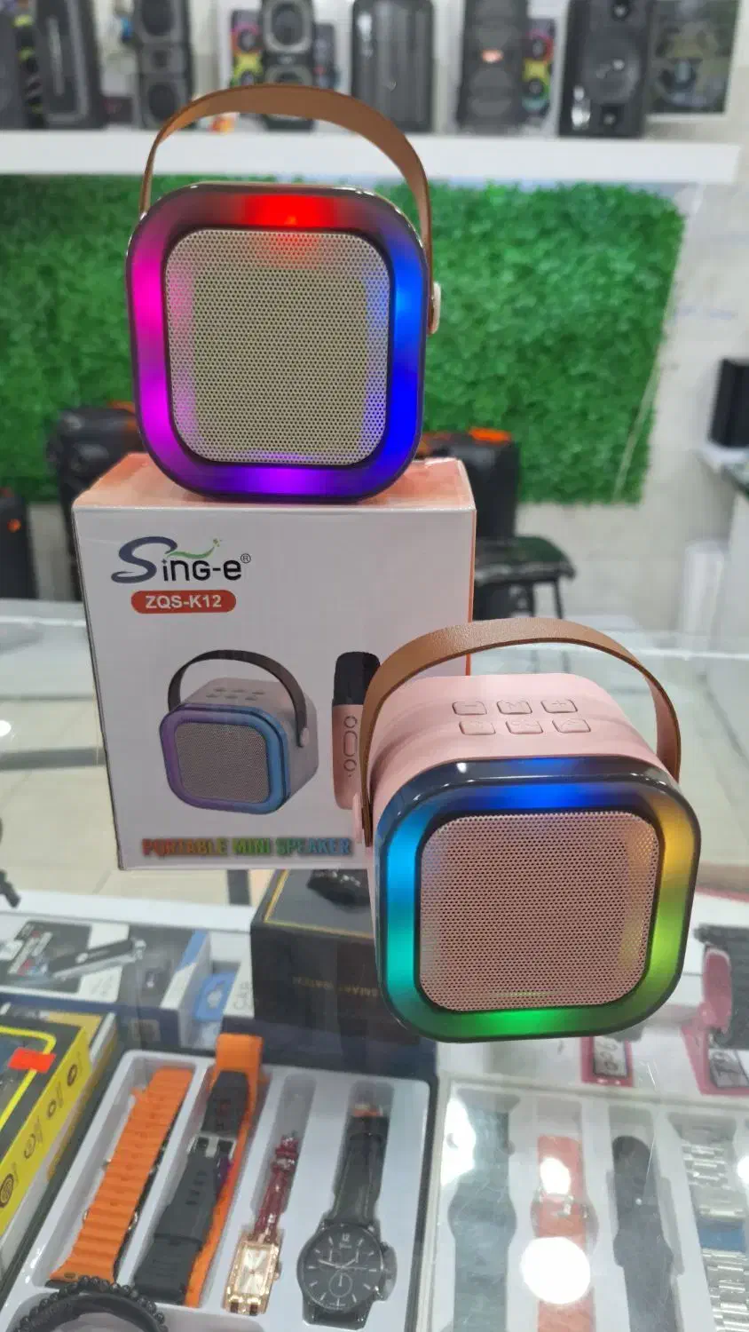 اسپیکر با ۲میکروفون بیسیم|سیستم صوتی خانگی|سبزوار, طبرسی (جعفرآباد)|دیوار