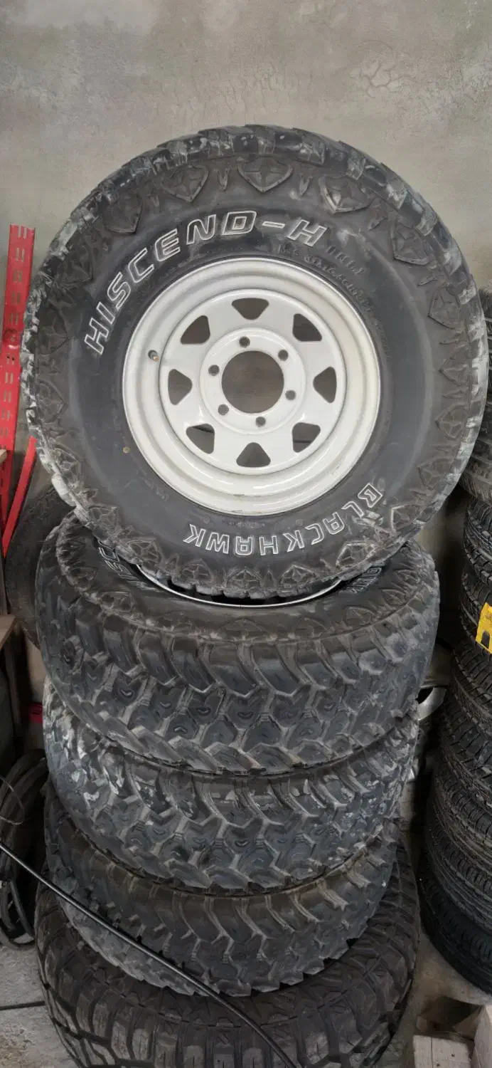 رینگ و لاستیک آفرودی|قطعات یدکی و لوازم جانبی|ایلام, |دیوار