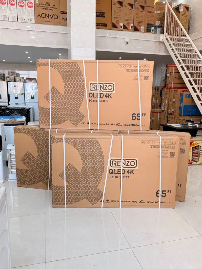 تلویزیون  هوشمند ۶۵ رنزو QLED  مدل SQ8000|تلویزیون و پروژکتور|کرمانشاه, |دیوار