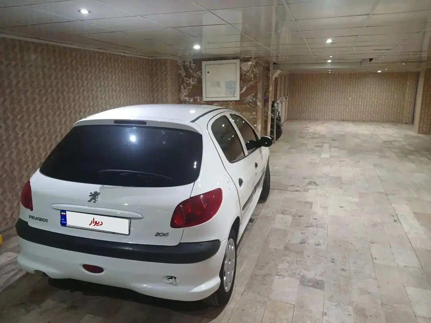 206 تیپ5 سفید94|خودرو سواری و وانت|کرج, اتحاد|دیوار