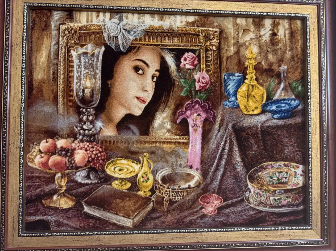 تابلو فرش دستبافتو|تابلو فرش|گرگان, |دیوار